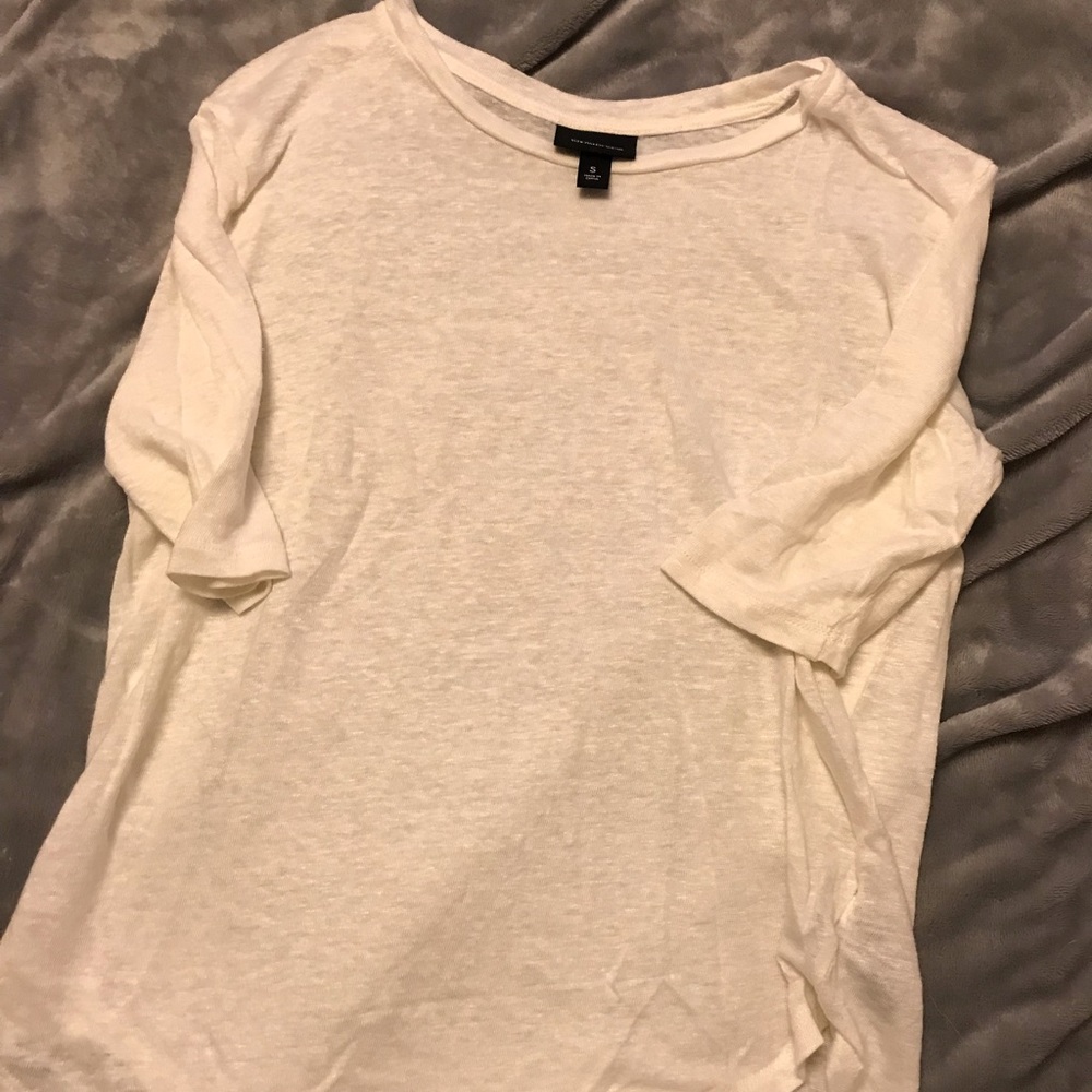 Who What Wear Burn Out Tee